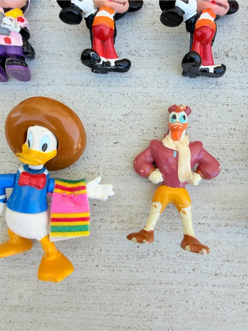 Vintage Disney Mini Character Figure Collection